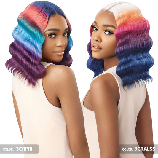 Outre Color Bomb HD Transparent Lace Front Wig - GEMINI Alexwigs