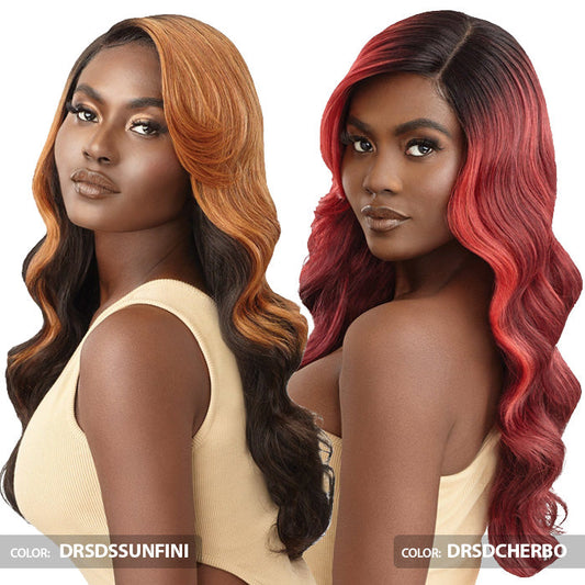 Outre Color Bomb 5" Deep Part HD Lace Front Wig - LEVANA Alexwigs