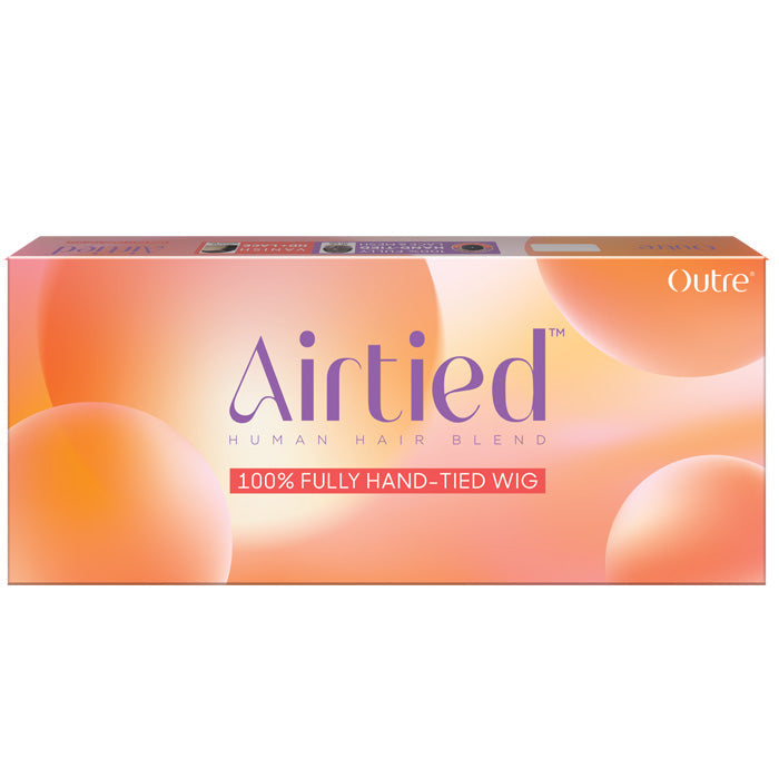 Outre Airtied Glueless Human Hair Blend 13x6 HD Lace Front Wig - HHB-NATURAL WAVE 20" Alexwigs