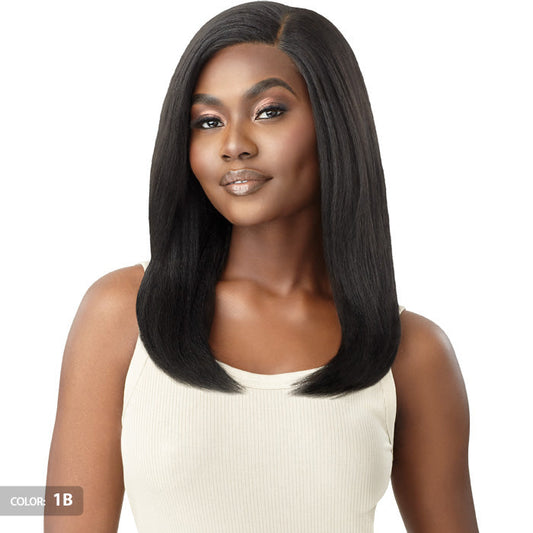 Outre HD Transparent Lace Front Wig - NATURAL YAKI 18 Alexwigs