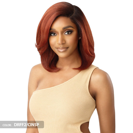 Outre Sleeklay 5" Deep C-Part HD Lace Front Wig - ARA Alexwigs