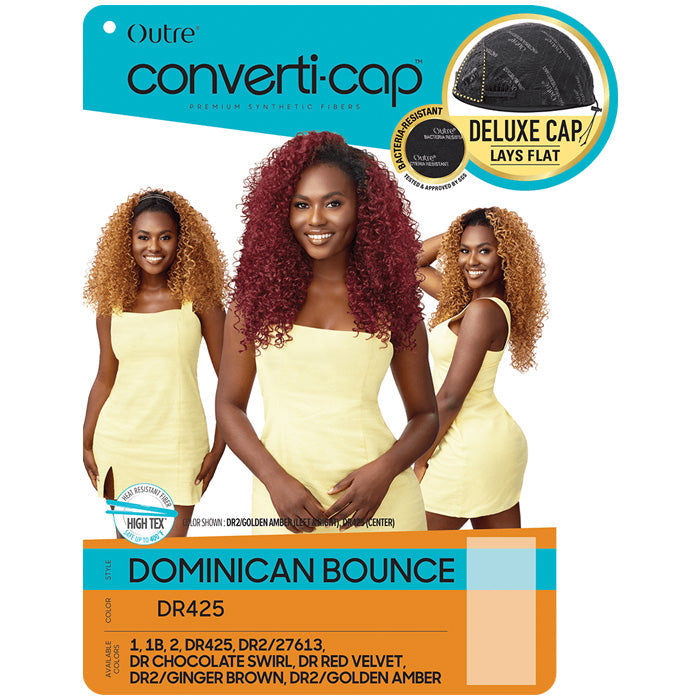 Outre Converti Cap Deluxe Half Wig - DOMINICAN BOUNCE Alexwigs