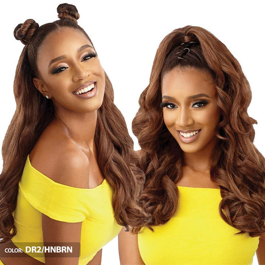 Outre Converti Cap Half Wig - SUNDAY ROMANCE Alexwigs