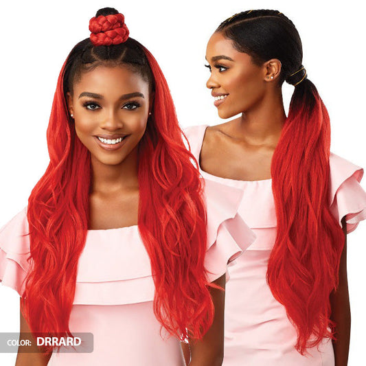 Outre Converti Cap + Wrap Pony Half Wig - SUNSHINE & ME Alexwigs