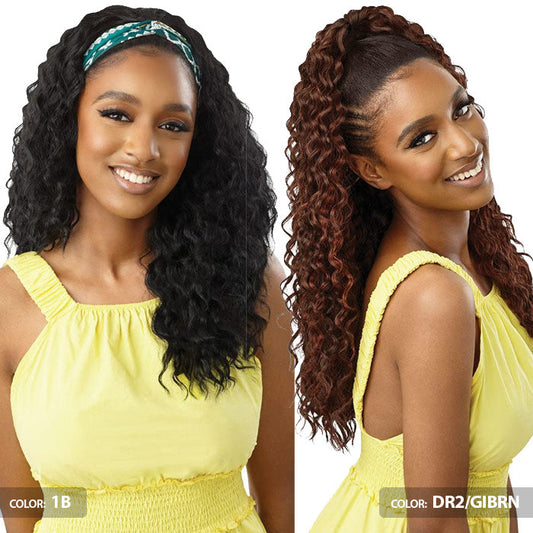 Outre Converti Cap Half Wig - WATER WAVES - Wet & Wavy Alexwigs