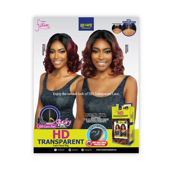 Mane Concept Red Carpet 4" HD Lace Part Wig - HANA Alexwigs