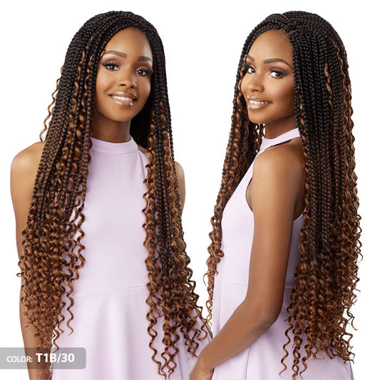 Sensationnel Lulutress 3X Pre-Looped Crochet Braids - BOHO BOX BRAID LARGE 28" Alexwigs