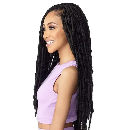 Sensationnel Lulutress Pre-Looped Crochet Braid - 3X BOMB TWIST 18" Alexwigs