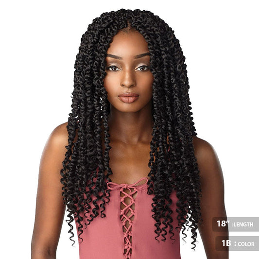 Sensationnel Lulutress Pre-Looped Crochet Braid - PASSION TWIST 18"/24" Alexwigs