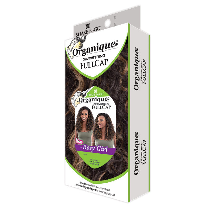 Shake N Go Organique Drawstring Full Cap Wig - ROSY GIRL Alexwigs