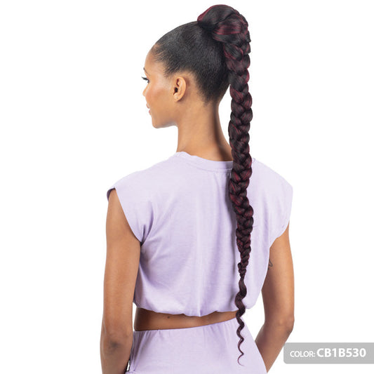 Shake N Go Equal Goddess Box Drawstring Ponytail - JUMBO BRAID GODDESS PONYTAIL 30" Alexwigs