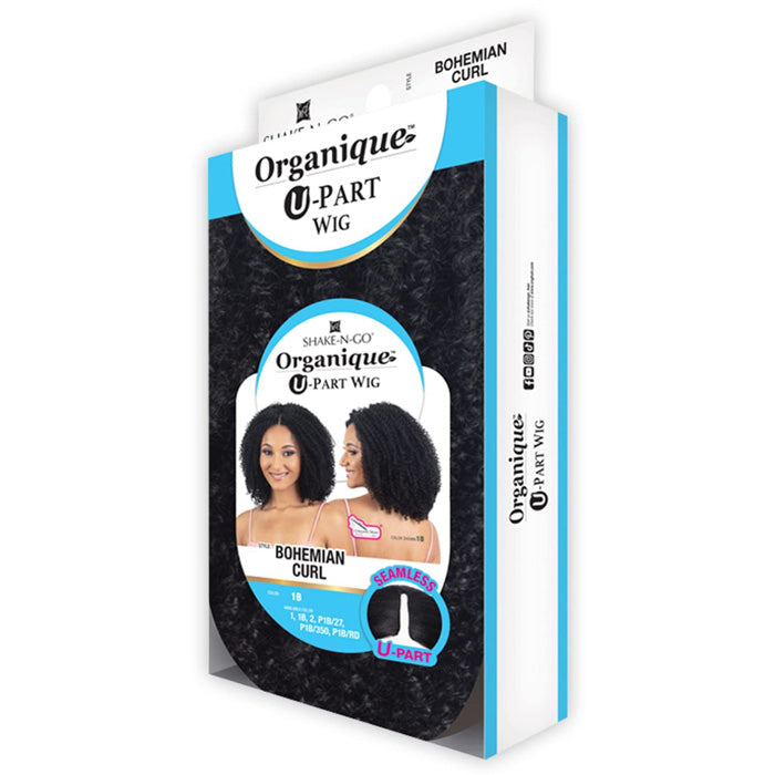 Shake N Go Organique U-Part Wig - BOHEMIAN CURL Alexwigs