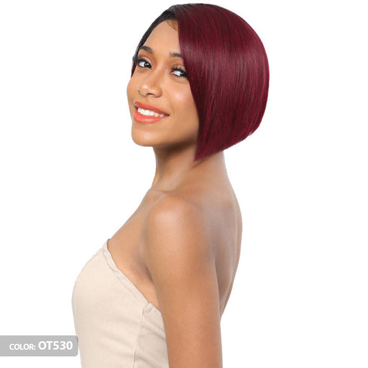 Vanessa 100% Brazilian Human Hair Swiss Silk Deep J-Part Lace Front Wig - TDJH NADINE Alexwigs
