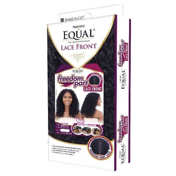 Shake N Go Freetress Equal Synthetic Lace Front Wig - FREE PART LACE 205 Alexwigs