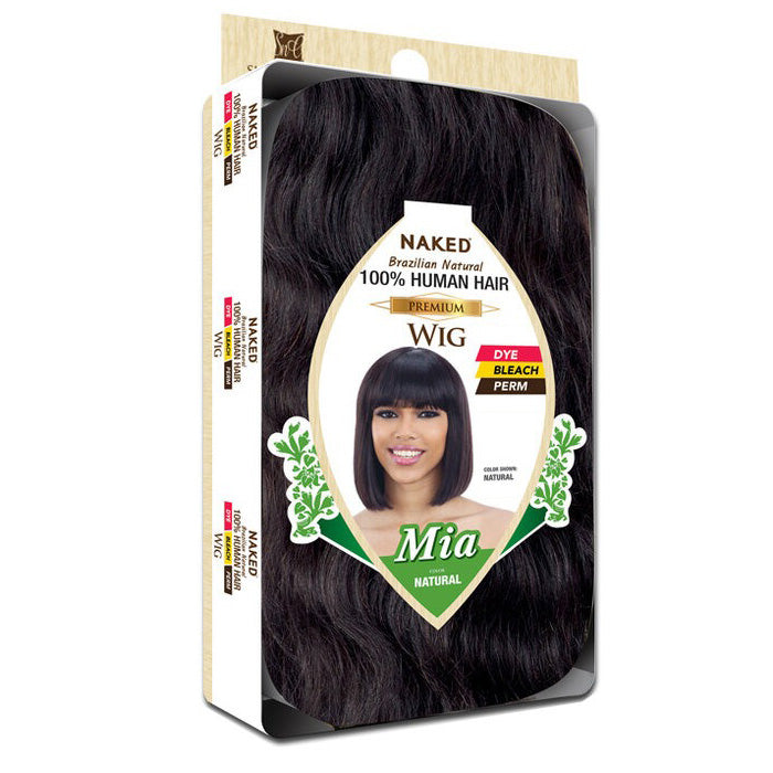 Shake-N-Go Naked Brazilian Natural 100% Human Hair Premium Wig - MIA Alexwigs