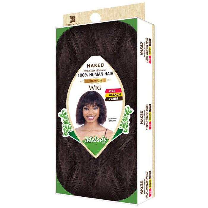 Shake-N-Go Naked Brazilian Natural 100% Human Hair Premium Wig - MELODY Alexwigs