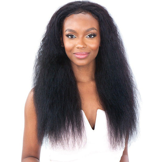 Shake N Go Naked Nature Brazilian Human Hair Lace Frontal Wig BOHEMIAN CURL Alexwigs