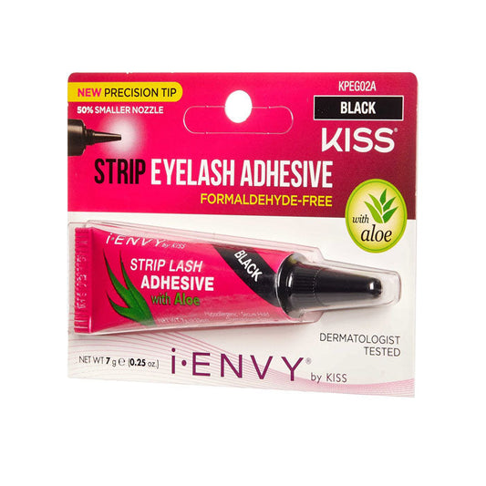 Kiss Aloe Infused Strip Lash Glue - BLACK Alexwigs