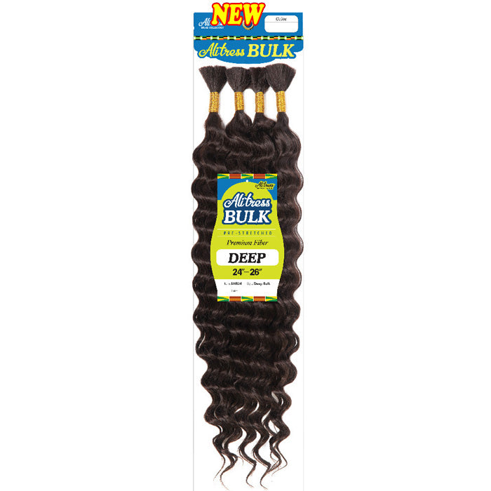 Chade Alitress Bulk Pre-Stretched Bulk Braids - DEEP 24"-26" Alexwigs
