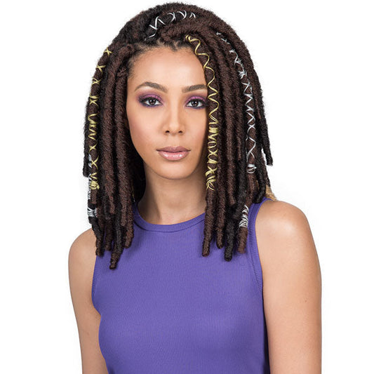 Bobbi Boss African Roots Crochet Braid - BAE LOCS GOLD 20" Alexwigs