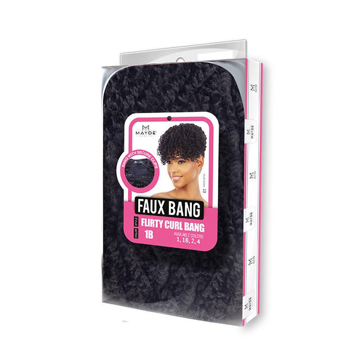 Mayde Beauty Faux Bang - FLIRTY CURL BANG Alexwigs
