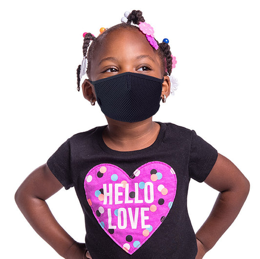 Protective 3D Reusable Mesh KIDS Mask ages 5-10 Alexwigs