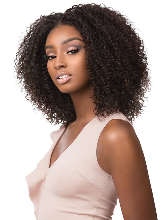 Sensationnel Bare & Natural 100% Unprocessed Brazilian Virgin Remy 4x4 Swiss Lace Front Wig BOHEMIAN Alexwigs