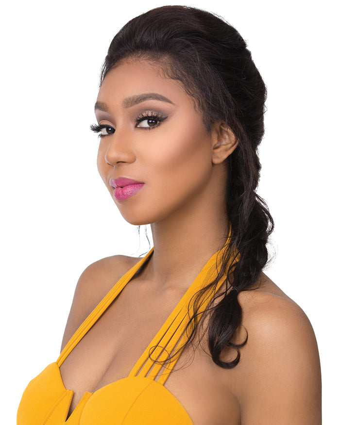 Sensationnel Bare & Natural 100% Brazilian Virgin Remi Full Hand-Tied Swiss Lace Wig BODY WAVE 22 Inch Alexwigs