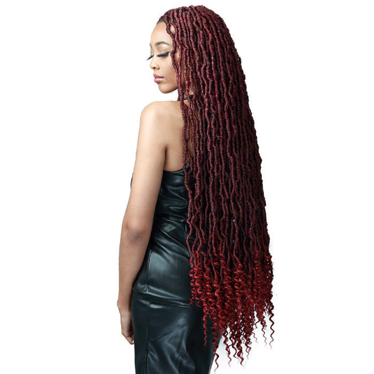 Bobbi Boss Pre-Looped Crochet Braid NU LOCS - CURLY TIPS 36" 2X Alexwigs