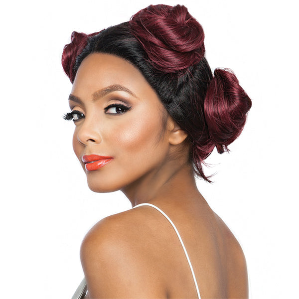 Brown Sugar Human Hair StyleMix Versatile Lace Front Wig BSX02 LOOSE WAVE 28 Inch Alexwigs