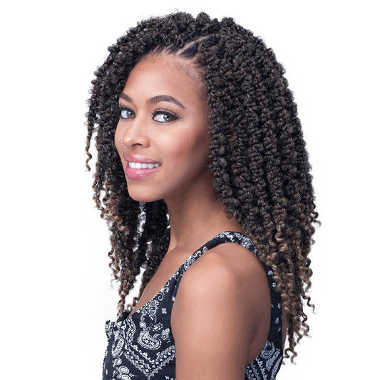 Bobbi Boss Pre-Looped Crochet Braid - 2X CALIF.BUTTERFLY LOCS SOFT TIPS 12" Alexwigs