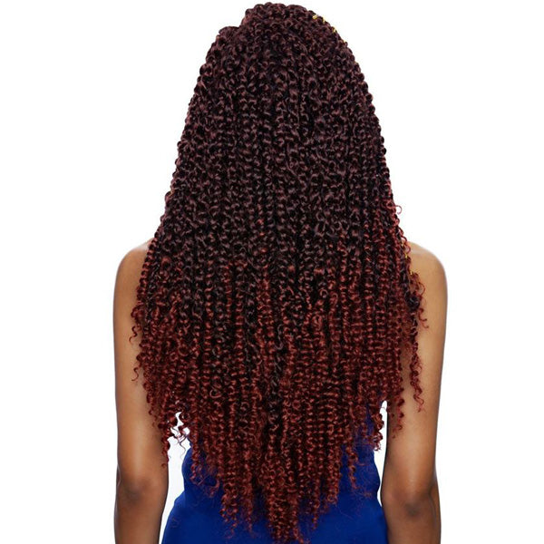 Mane Concept Synthetic Afri Naptural Caribbean Crochet Braid - CB1807 Passion Water Wave 18" Alexwigs