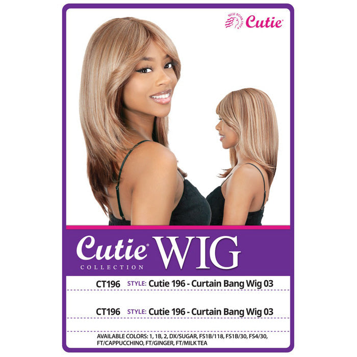 Chade Cutie Collection Full Wig - CUTIE 196 (CURTAIN BANG WIG 03) Alexwigs