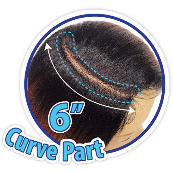 Motown Tress Let's Lace Curve Part 6" Part Wig - LDP-CURVE 2 Alexwigs
