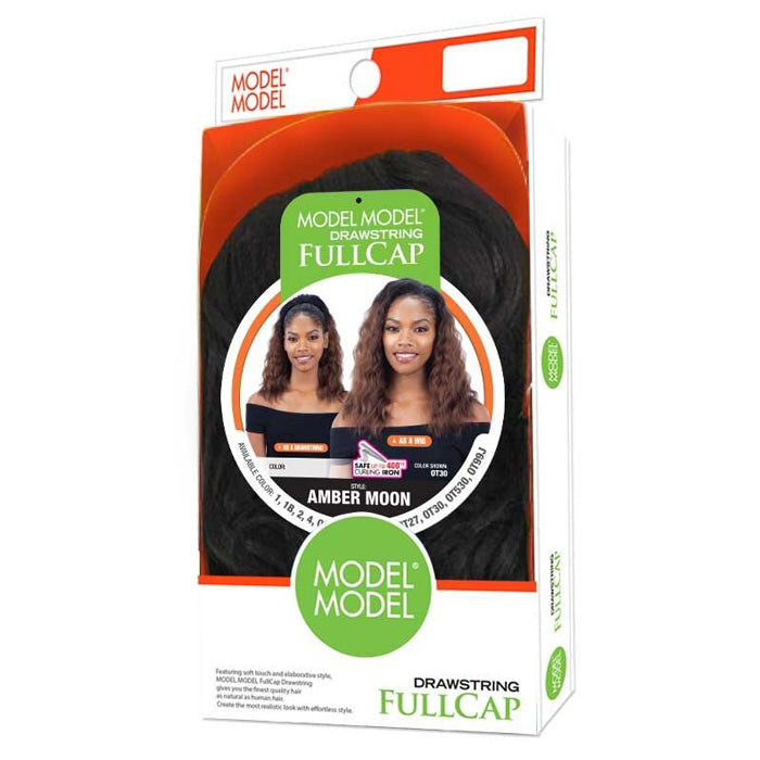 Model Model Drawstring Full Cap Synthetic Half Wig - AMBER MOON Alexwigs