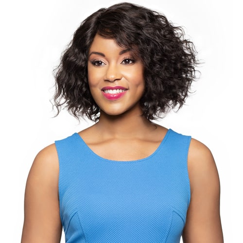 Foxy Lady Brazilian Remy Human Hair Lace Front Wig - CYRENE Alexwigs