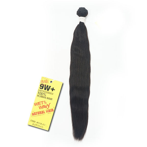 Shake-N-Go 100% Unprocessed Natural Human Hair Weave 9W Deep Indian Wet & Wavy DEEP WAVE 10"-24" Alexwigs