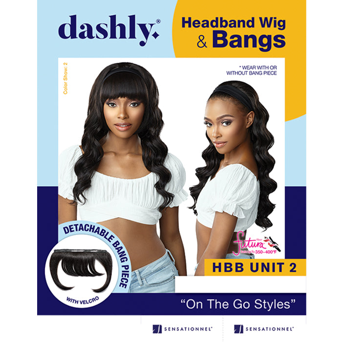 Sensationnel Dashly Headband Wig & Bangs - HBB UNIT 2 Alexwigs
