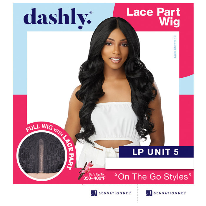 Sensationnel Dashly Synthetic Hair 4" Deep Lace Part Wig - LP UNIT 5 Alexwigs