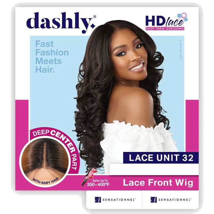 Sensationnel Dashly HD Lace Front Wig - LACE UNIT 32 Alexwigs