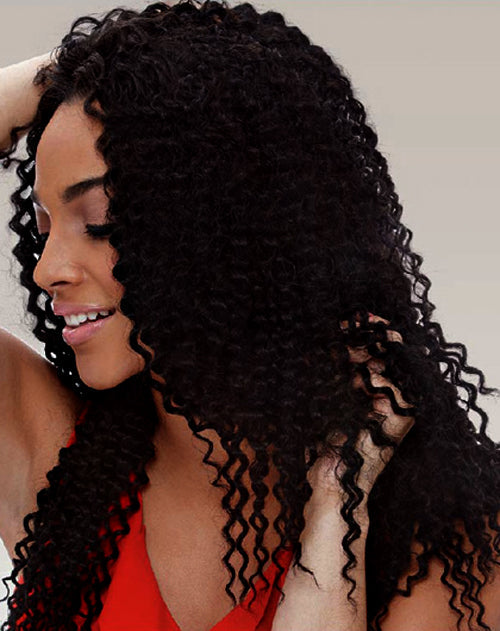 Janet Collection 100% Brazilian Remy Human Hair Bundle Weave - NATURAL BOHEMIAN 2 Pcs 14-24" Alexwigs