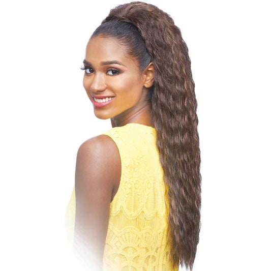 Vanessa Synthetic Snap Bang & Pony with Bundle Wrap Ponytail - STBB ELENA Alexwigs