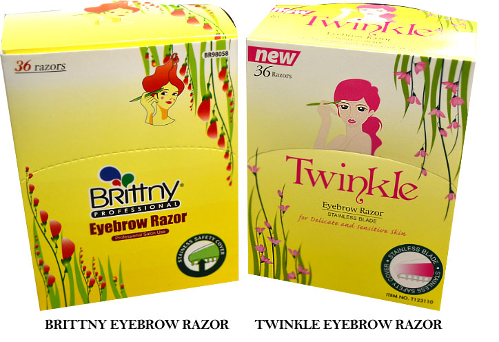 Professional Eyebrow Razor - 36 pcs/set Alexwigs