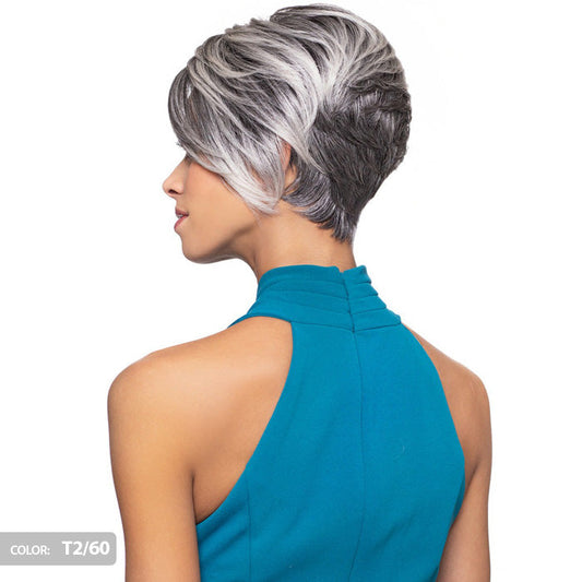 Foxy Silver Collection Fusion Heat Natural J-Part Wig - THERESA Alexwigs