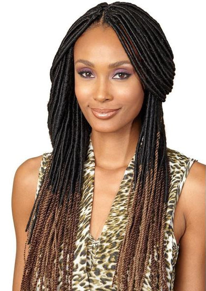 Bobbi Boss African Roots Braid Collection Crochet Braid SENEGAL FAUX & LOCS TWIST Alexwigs