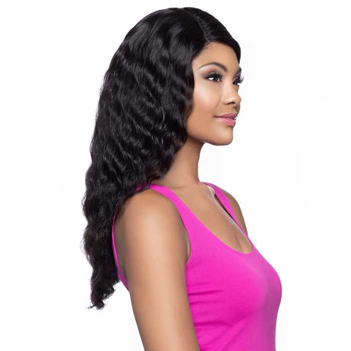 Foxy Lady 100% Brazilian Human Hair Lace Part Wig - APRYL Alexwigs
