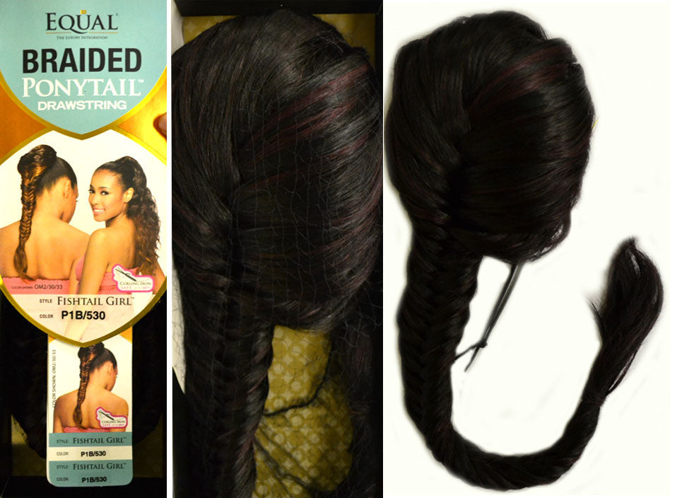 Freetress Equal Drawstring Ponytail FISHTAIL GIRL Alexwigs