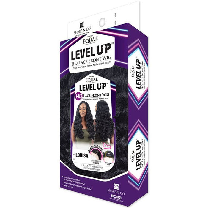 Shake N Go Equal Level Up 5" Deep Part HD Lace Front Wig - LOUISA Alexwigs