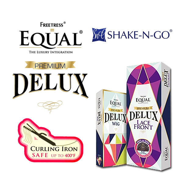 Shake N Go Freetress Equal Premium Delux Synthetic Lace Front Wig - EVLYN Alexwigs