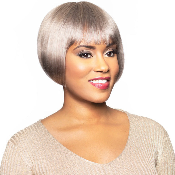 Foxy Silver Human Hair Wig MARLENE Alexwigs